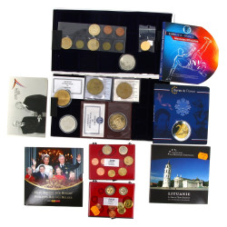 Lot de médailles et jetons dont médaille