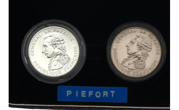 Coffret Monnaie de Paris La Fayette 1987