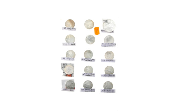 Lot de 13 p. de 10 euros argent entre 20