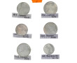 Série de 10 pièces en argent en euros: 4