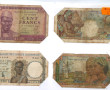 COLONIES et OUTREMER 4 billets: 1x 100 