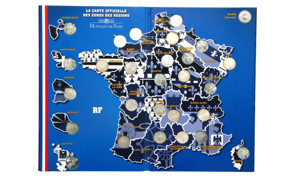 EUROS DES REGIONS - 16 p. argent 900e de