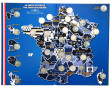 EUROS DES REGIONS - 16 p. argent 900e de