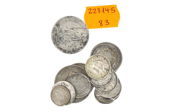 France - Petit lot de pièces en argent (