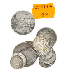 France - Petit lot de pièces en argent (