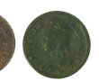 DIRECTOIRE - 5 monnaies en cuivre: 2 déc