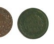 DIRECTOIRE - 5 monnaies en cuivre: 2 déc