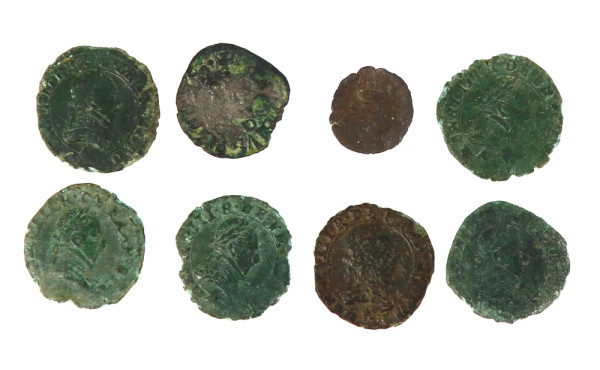 CHARLES V - HENRI III - 8 denier, liard 