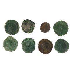 CHARLES V - HENRI III - 8 denier, liard 