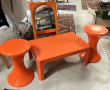 Années 70 - Ensemble de mobilier en mati