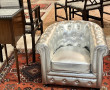 Fauteuil club enfant style chesterfield 