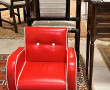 Petit fauteuil club enfant skaï couleur 