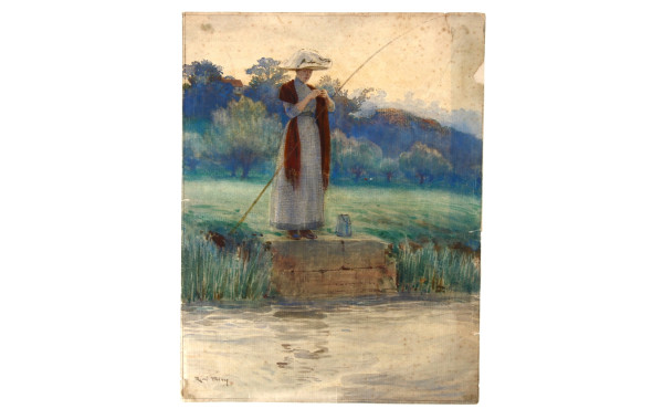 René THÉRY (1870-1960) - Lot de 4 dessin