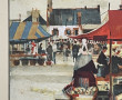 Marcel DEPRÉ (1919-1990) "Scène de march