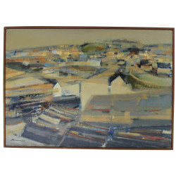 Jacques BRENNER (1936-2023) "Le port de 