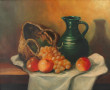LEROUX (Xxème) "Nature morte aux fruits 