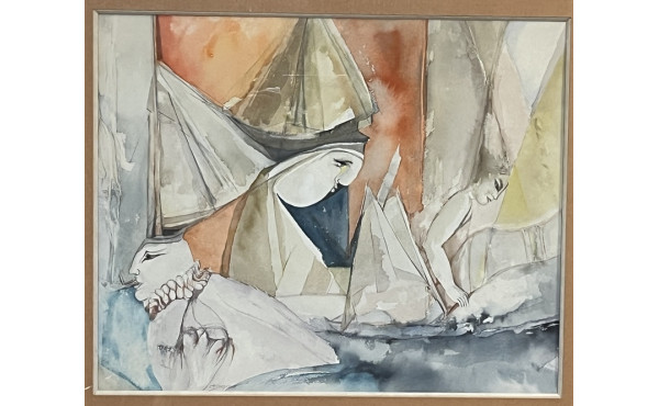 Ecole des années 80 "Composition aux per
