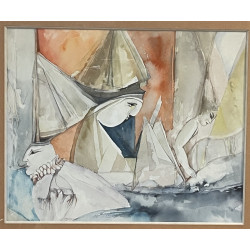 Ecole des années 80 "Composition aux per
