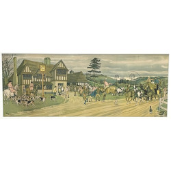 Harry ELIOTT (1882-1959) "L'arrivée de l