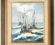 LEROUX (Xxème) "Le retour des bateaux de