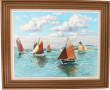 DUQUESNE-BONTE (Xxème) "Marine, voiles e