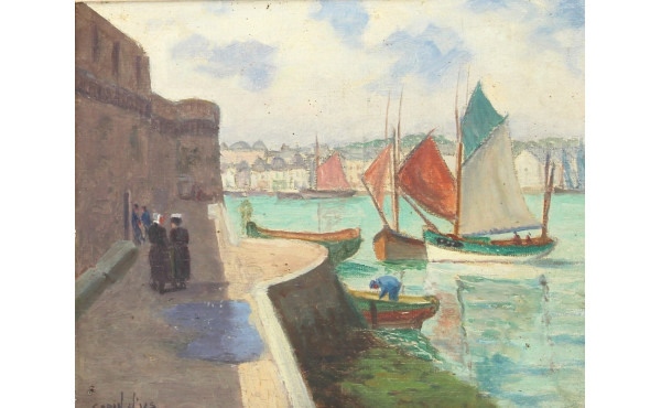 CORAN D'YS (1877-1954) Victorien HAREL -