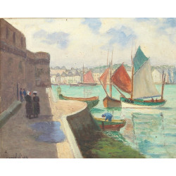 CORAN D'YS (1877-1954) Victorien HAREL -