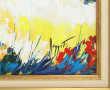 Ecole Xxème "Paysage de Provence", huile