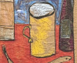 Roberto CEDRON (1947) "Nature morte aux 