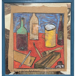 Roberto CEDRON (1947) "Nature morte aux 