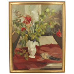 Ecole Française Xxème "Bouquet champêtre