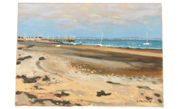 Georges PALMIÉRI (1922-2016) "Marine, la