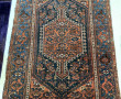 Tapis ancien en laine points noués, 193 