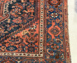 Tapis ancien en laine points noués, 193 
