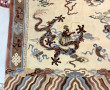 CHINE - Tapis en laine à fond beige, 183