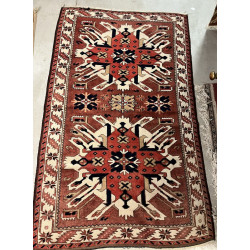 Tapis en laine points noués 184 x 116 cm