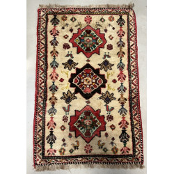 Tapis GACHGAI en laine points noués déco