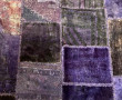 Original tapis en laine dans les tons de