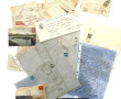 Lot de timbres sur lettres Ile et Vilain