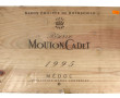 1 CB 6 bouteilles MOUTON CADET 1995 Baro