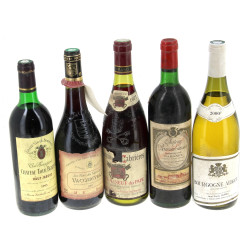 Lot de 5 bouteilles: - 1 B Ch RAUZAN GA