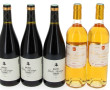 Lot de 5 bouteilles: - 3 B CAHORS Cèdre
