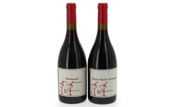 Lot de 2 bouteilles: - 1 B POMMARD 1er 