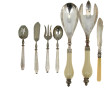 4 petits couverts de service style Art D