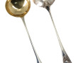 Paire de petites cuillères en argent et 