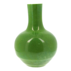 CHINE - Vase à panse sphérique et haut c