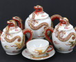 Service à thé en porcelaine Satsuma comp
