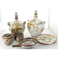 KERALUC Décor G 6 - Paire de vinaigriers