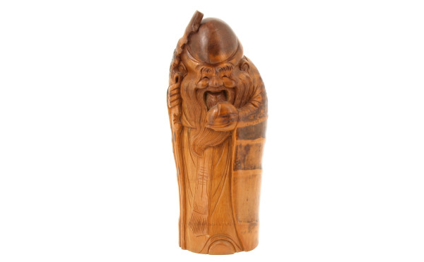 CHINE - Sage de la longévité, statue en 