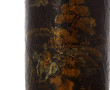 CHINE - Vase monté en lampe en céramique